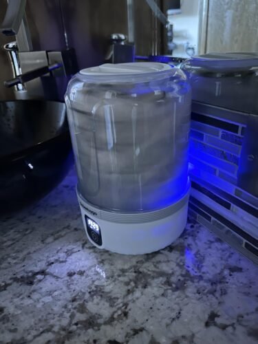 Upgraded 1.5L Mini Portable Underwear Washing Machine – Rechargeable, Deep-Cleaning Washer for Small Garments; Suitable for Apartments, Dorms, RVs, Travel, and Hotels (White) photo review