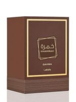 Lattafa Khamrah Qahwa -Vanilla, warm spice, cinnamon, sweet – Long-lasting Eau de Toilette, unisex, 3.4 oz / 100 ml.